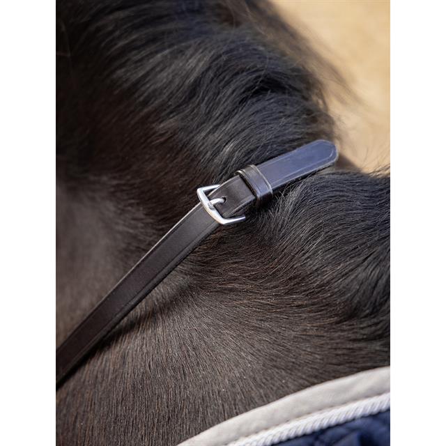 Reins LeMieux Leather Laced Brown-Silver