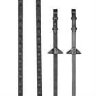 Reins LeMieux Rubber Magna Grip Black-Silver
