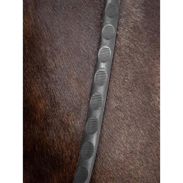 Reins LeMieux Rubber Magna Grip Black-Silver