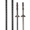 Reins LeMieux Rubber Magna Grip Mid Brown-Silver