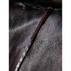 Reins LeMieux Rubber Magna Grip Mid Brown-Silver