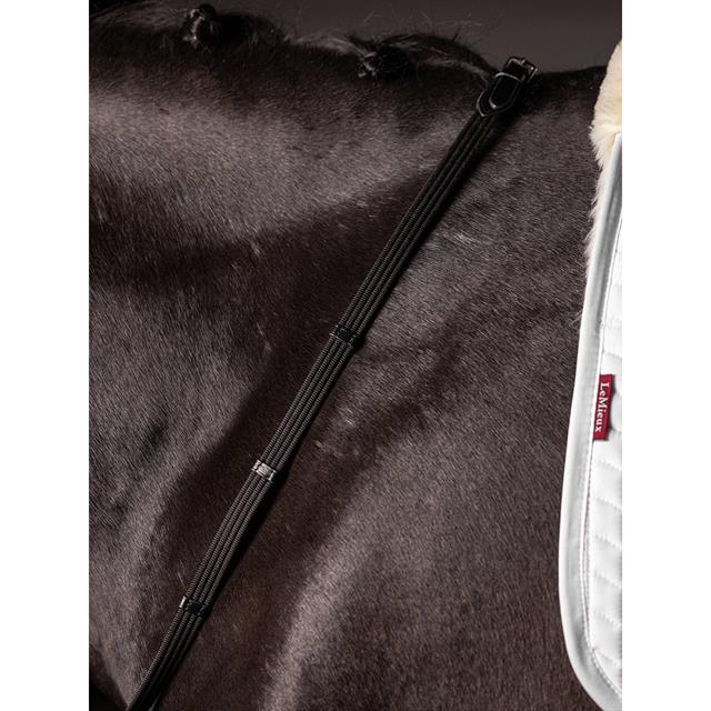 Reins LeMieux Webbed Continental Black-Silver