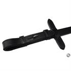 Reins LJ Leathers Pro Selected Decorative Stitching Black