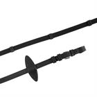 Reins Montar Fair With Stoppers Black