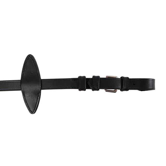Reins Montar Fair With Stoppers Black