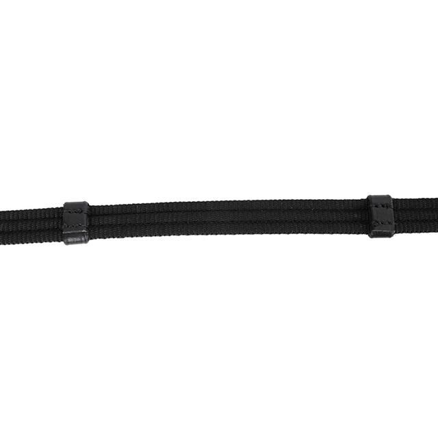 Reins Montar Fair With Stoppers Black