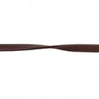 Reins Montar Rubber Deco Dark Brown-Beige