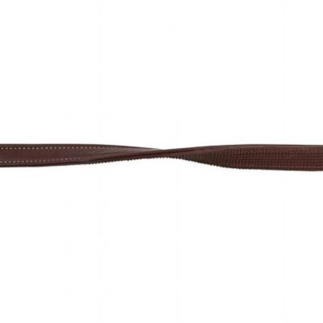 Reins Montar Rubber Deco Dark Brown-Beige