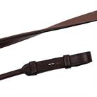 Reins Montar Rubber Round Stitched Blind Closure Brown