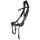 Reins PresTeq FayRein Bitless With Clip + Stops Black