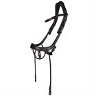 Reins PresTeq FayRein Bitless With Clip + Stops Black