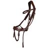 Reins PresTeq FayRein Bitless With Clip + Stops Brown