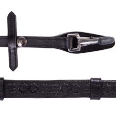 Reins PresTeq FaySport With Clip&Stops Black