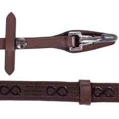 Reins PresTeq FaySport With Clip&Stops Brown