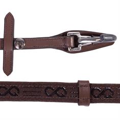 Reins PresTeq FaySport With Clip&Stops Brown