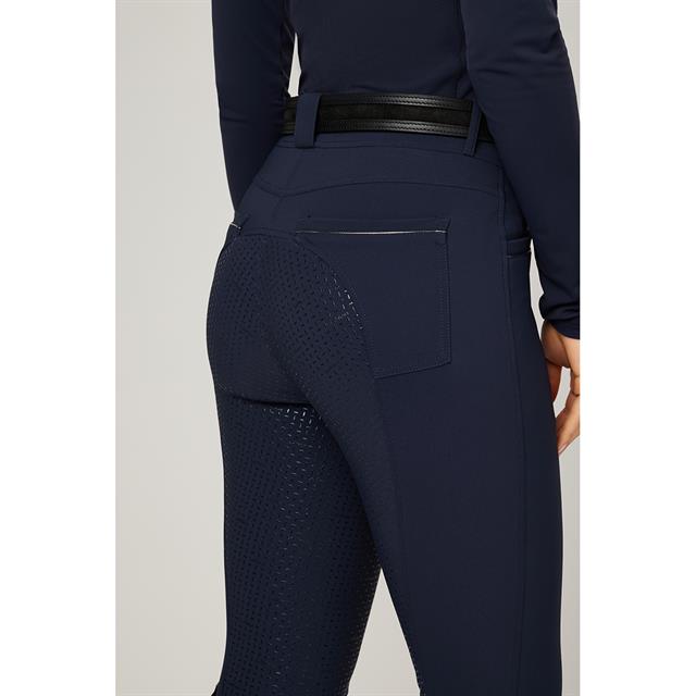 Reithose Freya Pro Vollbesatz Silikon LeMieux Dark Blue