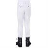 Reithose Kae Kids Kniebesatz Silikon QHP White