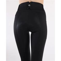 Reithose MOMeadow Mesh Summer Vollbesatz Silikon Montar Black