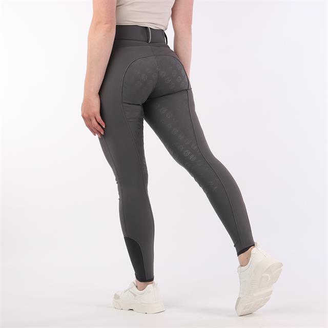 Reithose QFallyn Vollbesatz Silikon Quur Grey