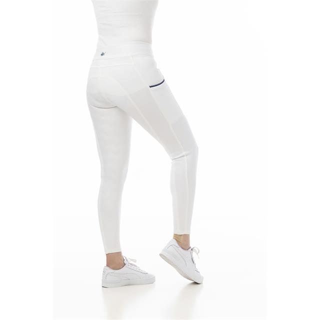 Reitleggings Agadir Kids Vollbesatz Silikon Ekkia White