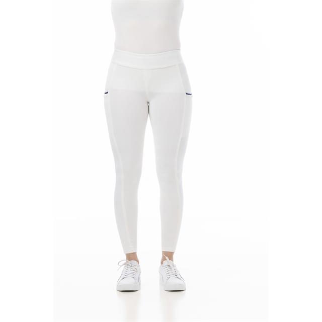 Reitleggings Agadir Kids Vollbesatz Silikon Ekkia White