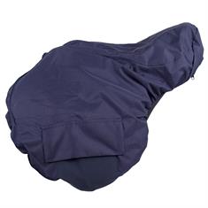 Ride on Saddle Cover QHP Turnout Dark Blue