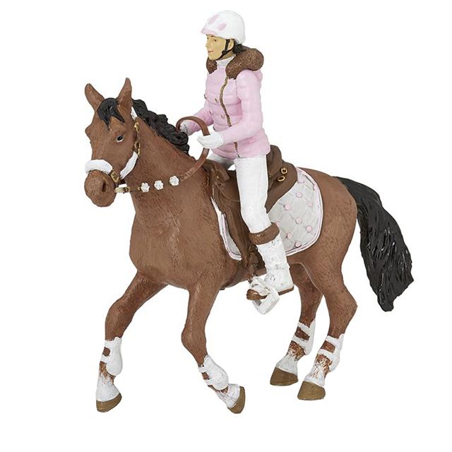 Rider for Toy Horse Winter Saddled Other