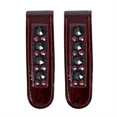 Riding Boots Clips QHP Chianti Dark Red