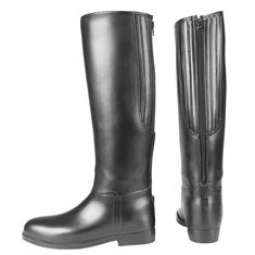 Riding Boots Red Horse Stretch Black
