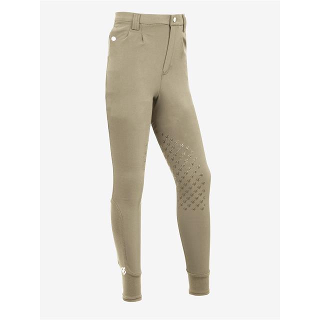 Riding Breeches Boys Kniebesatz Silikon LeMieux Light Brown