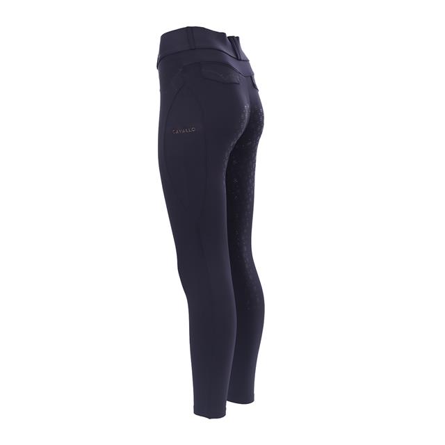 Riding Breeches Cavallo CAVALCandera Full Grip Dark Blue