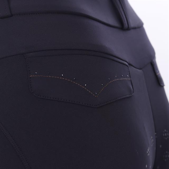 Riding Breeches Cavallo CAVALCandera Full Grip Dark Blue