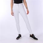 Riding Breeches Elegance Kniebesatz Silikon Pénélope White
