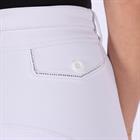 Riding Breeches Elegance Kniebesatz Silikon Pénélope White