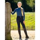Riding Breeches Fraya Pro Kids Vollbesatz Silikon LeMieux Dark Blue