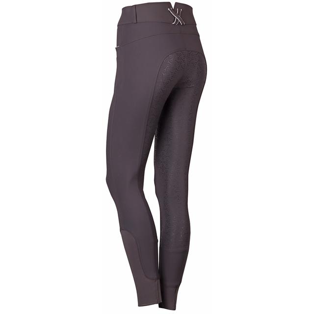 Riding Breeches Harry's Horse Denici Cavalli Shadow Full Grip Dark Grey