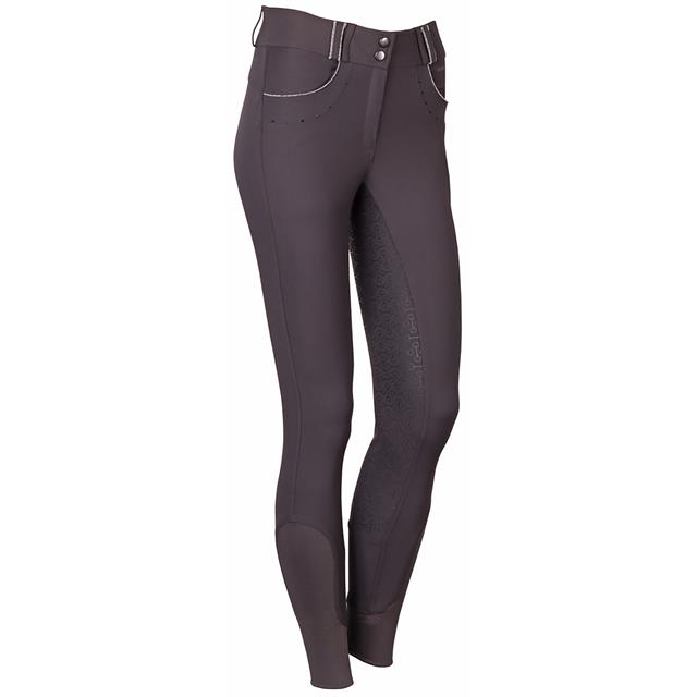Riding Breeches Harry's Horse Denici Cavalli Shadow Full Grip Dark Grey