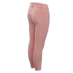 Riding Breeches La Valencio LVVanity Full Grip Kids Light Pink