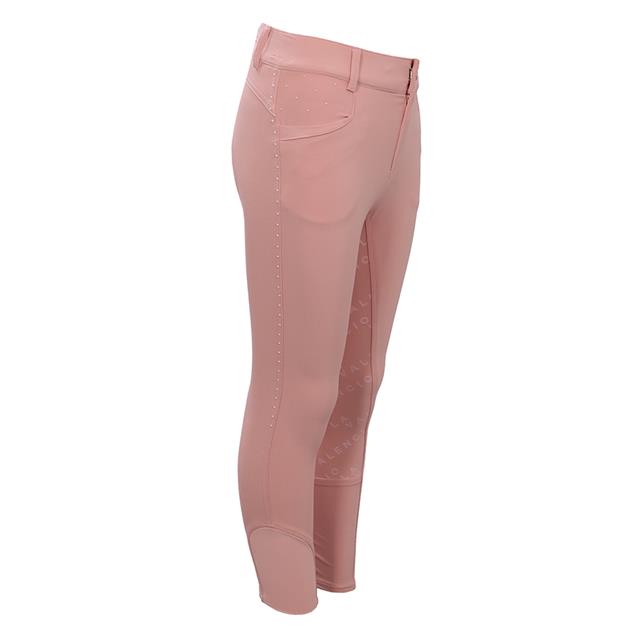 Riding Breeches La Valencio LVVanity Full Grip Kids Light Pink