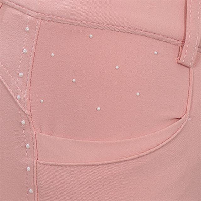 Riding Breeches La Valencio LVVanity Full Grip Kids Light Pink