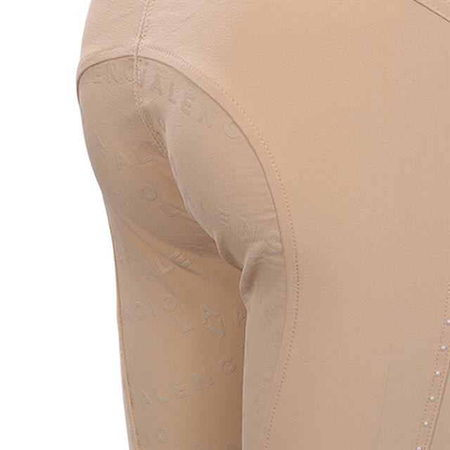 Riding Breeches La Valencio LVVanity Full Grip Kids Light Yellow