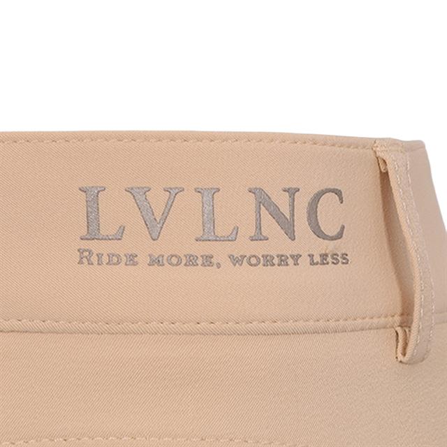 Riding Breeches La Valencio LVVanity Full Grip Kids Light Yellow