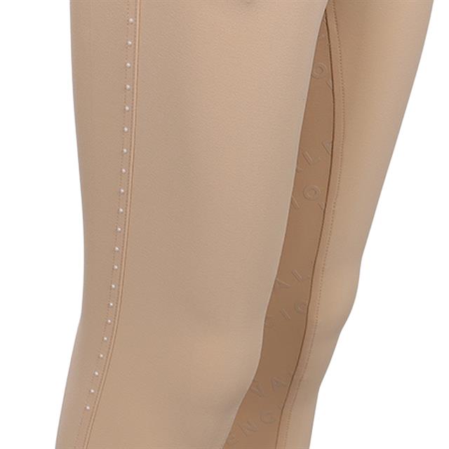 Riding Breeches La Valencio LVVanity Full Grip Kids Light Yellow