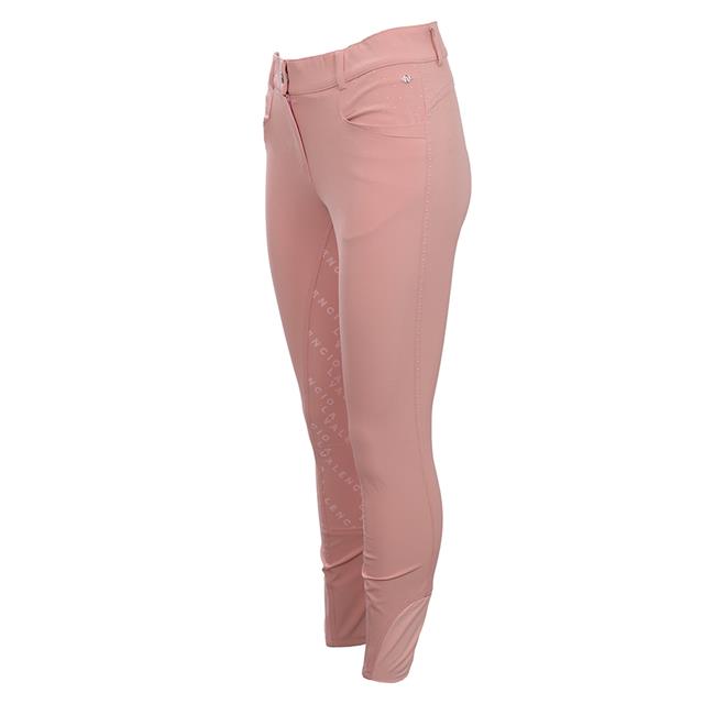 Riding Breeches La Valencio LVVanity Full Grip Light Pink