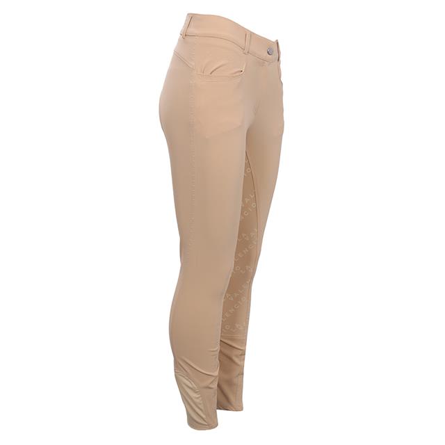 Riding Breeches La Valencio LVVanity Full Grip Light Yellow