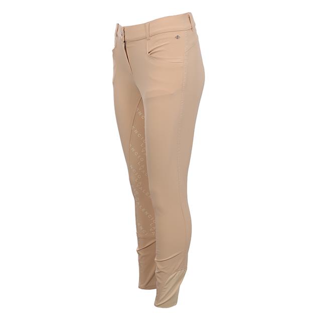 Riding Breeches La Valencio LVVanity Full Grip Light Yellow