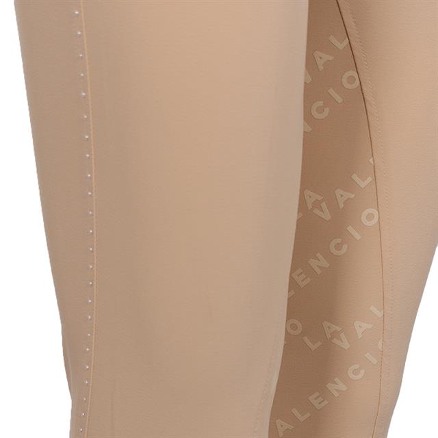 Riding Breeches La Valencio LVVanity Full Grip Light Yellow