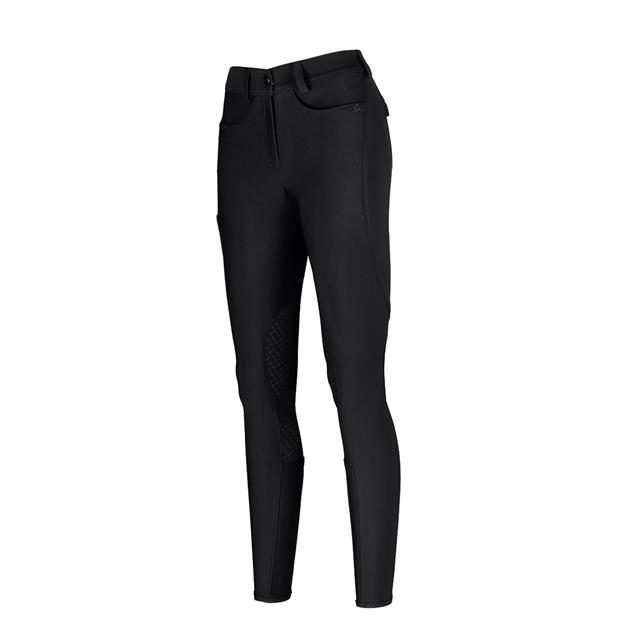 Riding Breeches Laure Kniebesatz Silikon Pikeur Black