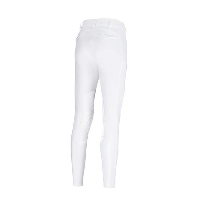 Riding Breeches Laure Kniebesatz Silikon Pikeur White