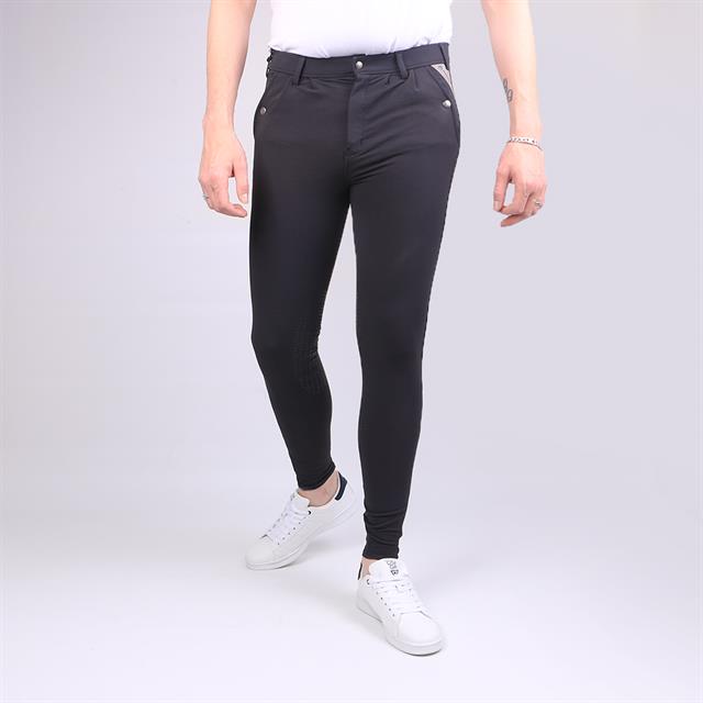Riding Breeches Montar Gary Knee Grip Men Dark Blue
